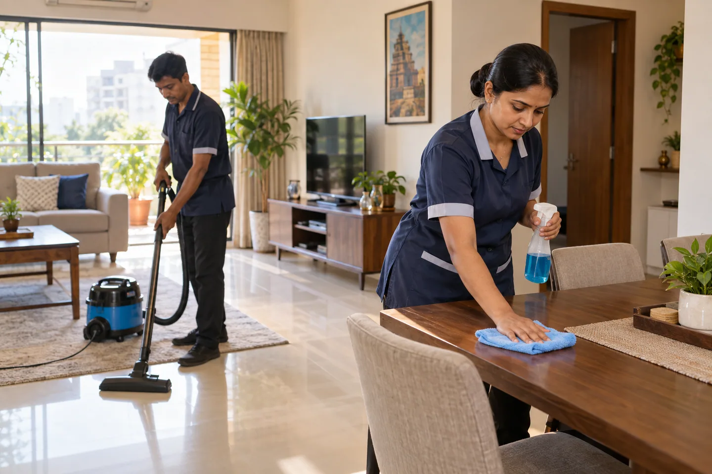 Housekeeping in Chhattisgarh